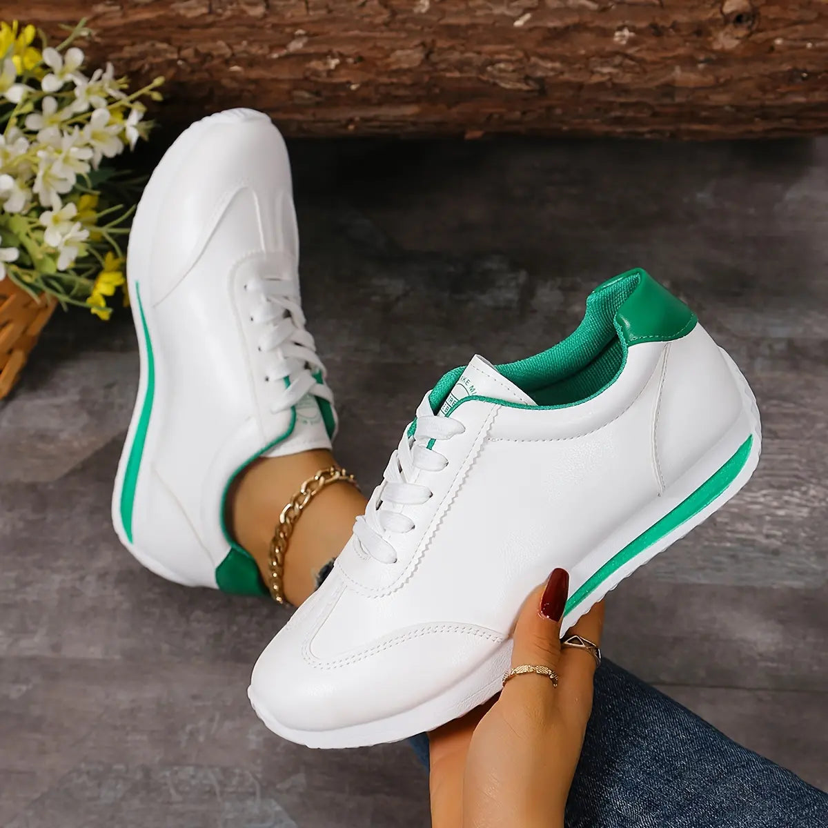 Women's Comfortable Sneakers | White