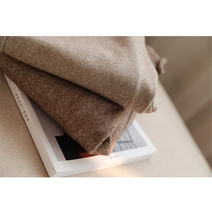 Herringbone High Waist Trousers for Women - Gigliola