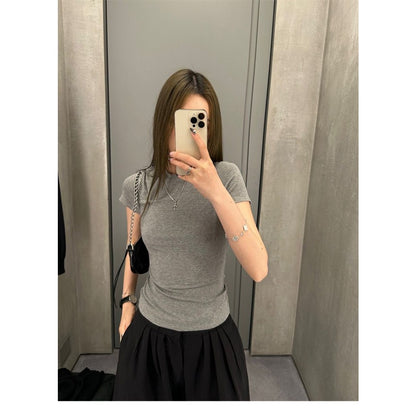 Fitted Short Sleeve T-Shirt for Women - Immacolata