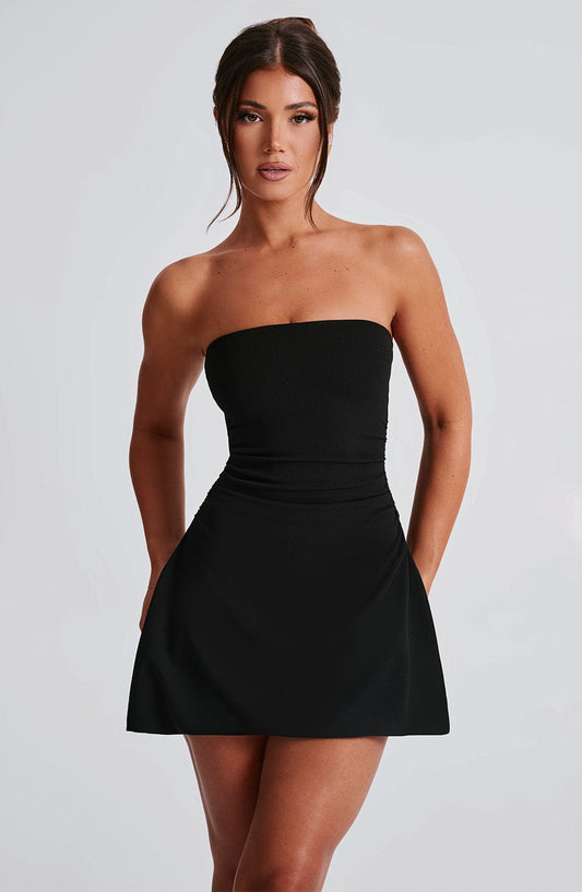 Mia Mini Dress-Black