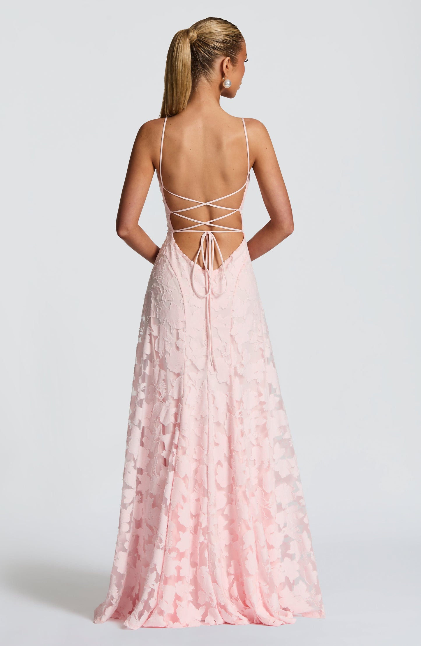 Women's Spaghetti Strap Wedding Guest Dress | Maxi