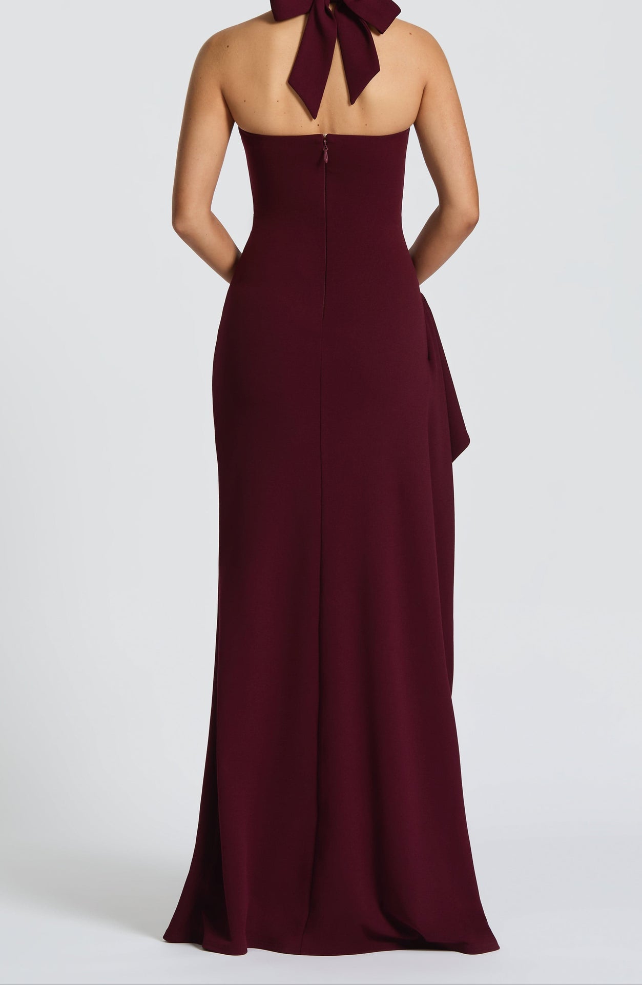 Ninetta Maxi Dress - Cherry Lacquer
