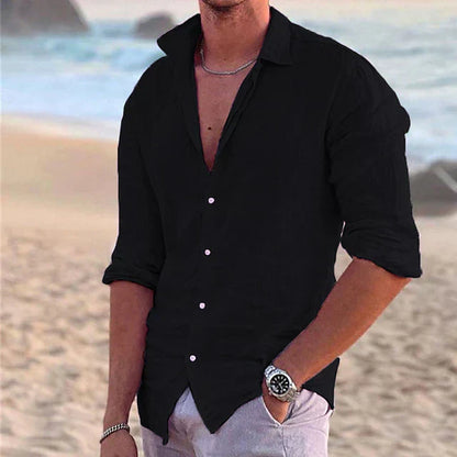 Men's Casual Summer Shirt | Long Sleeve
