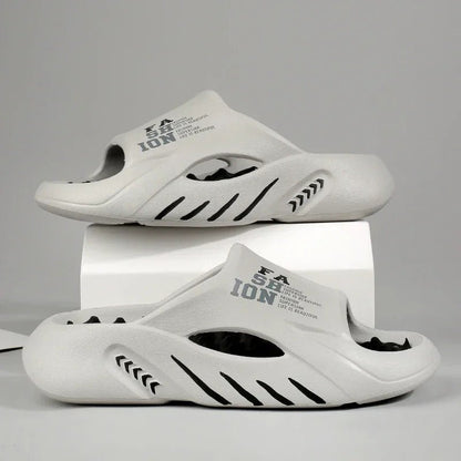 Men's Thick Sole Slippers | Anti-Slip