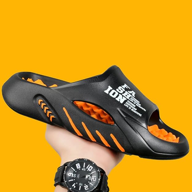 Men's Thick Sole Slippers | Anti-Slip