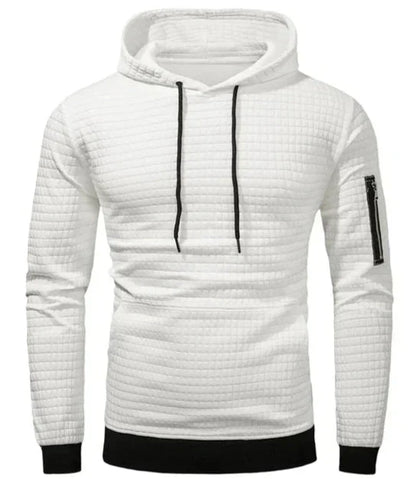 Men's Side Zipper Hoodie | Slimming