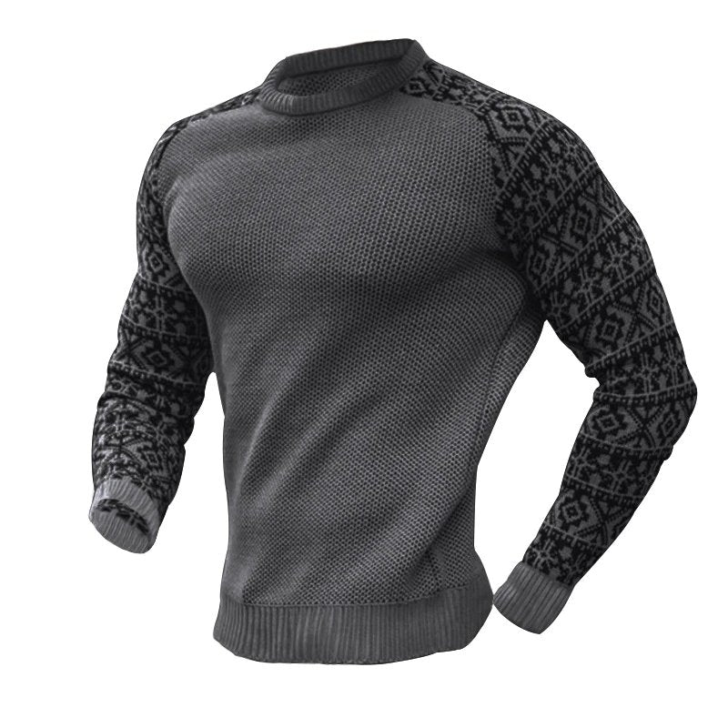 Men's Color Matching Sweater | Pullover