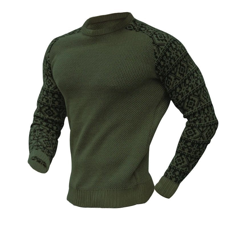 Men's Color Matching Sweater | Pullover