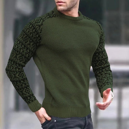 Men's Color Matching Sweater | Pullover