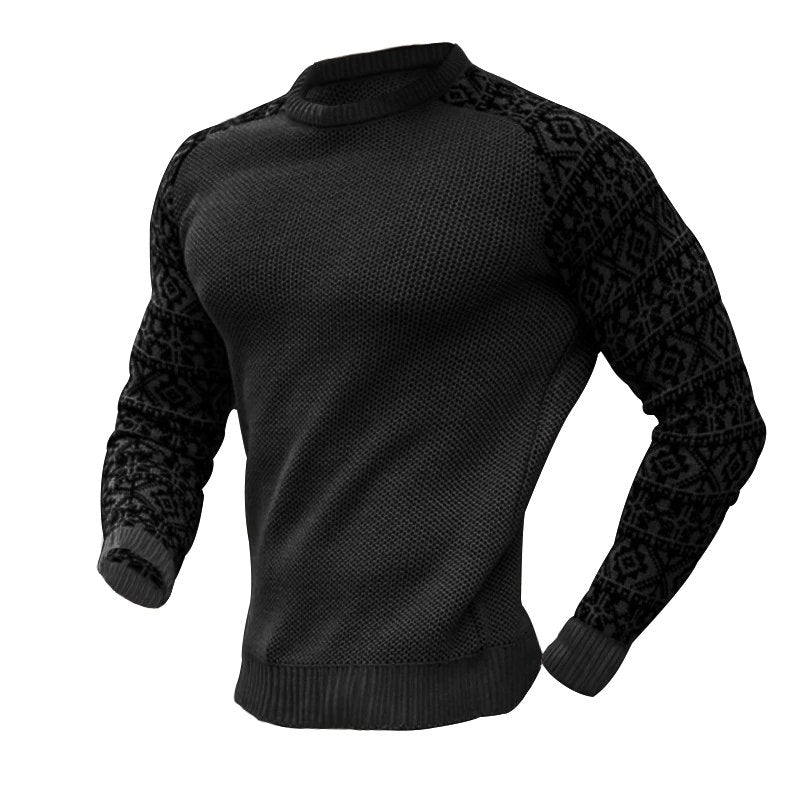 Men's Color Matching Sweater | Pullover