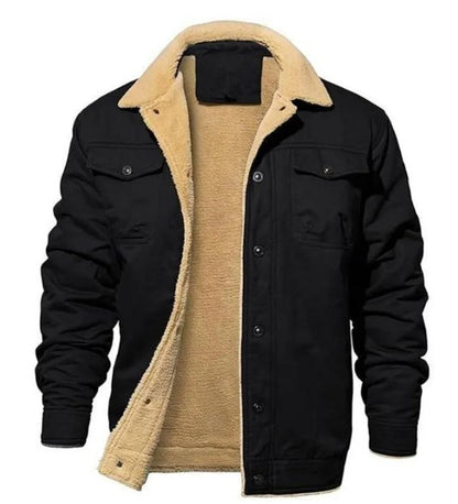 Men's Plush Cotton Cloth Jacket | Leisure