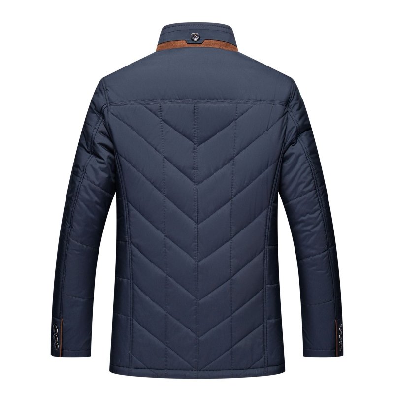 Men's Thick Jacket | Stand Collar