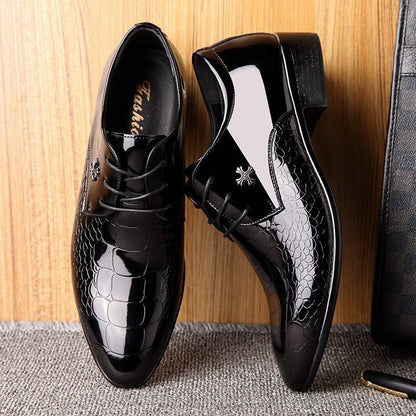 Men's Bright Surface Shoes | Business