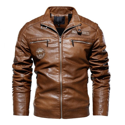 Men's Leather Jacket | Locomotive