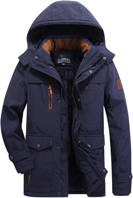 Men's Keep Warm Jacket | Loose