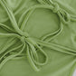 Green bandeau top to tie