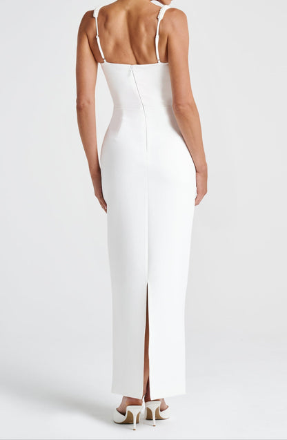 Allison Midaxi Dress - Ivory