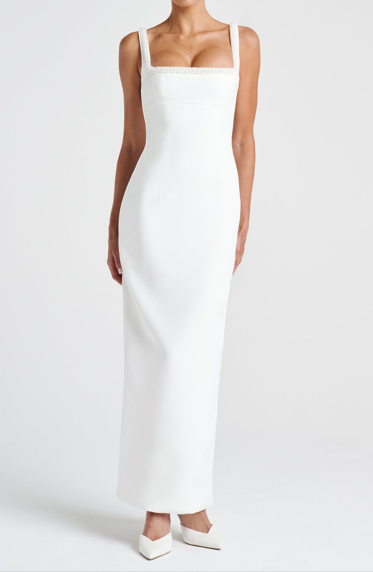 Allison Midaxi Dress - Ivory
