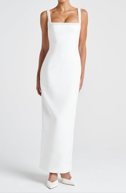 Allison Midaxi Dress - Ivory