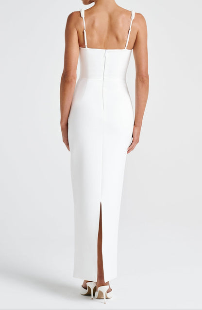 Allison Midaxi Dress - Ivory