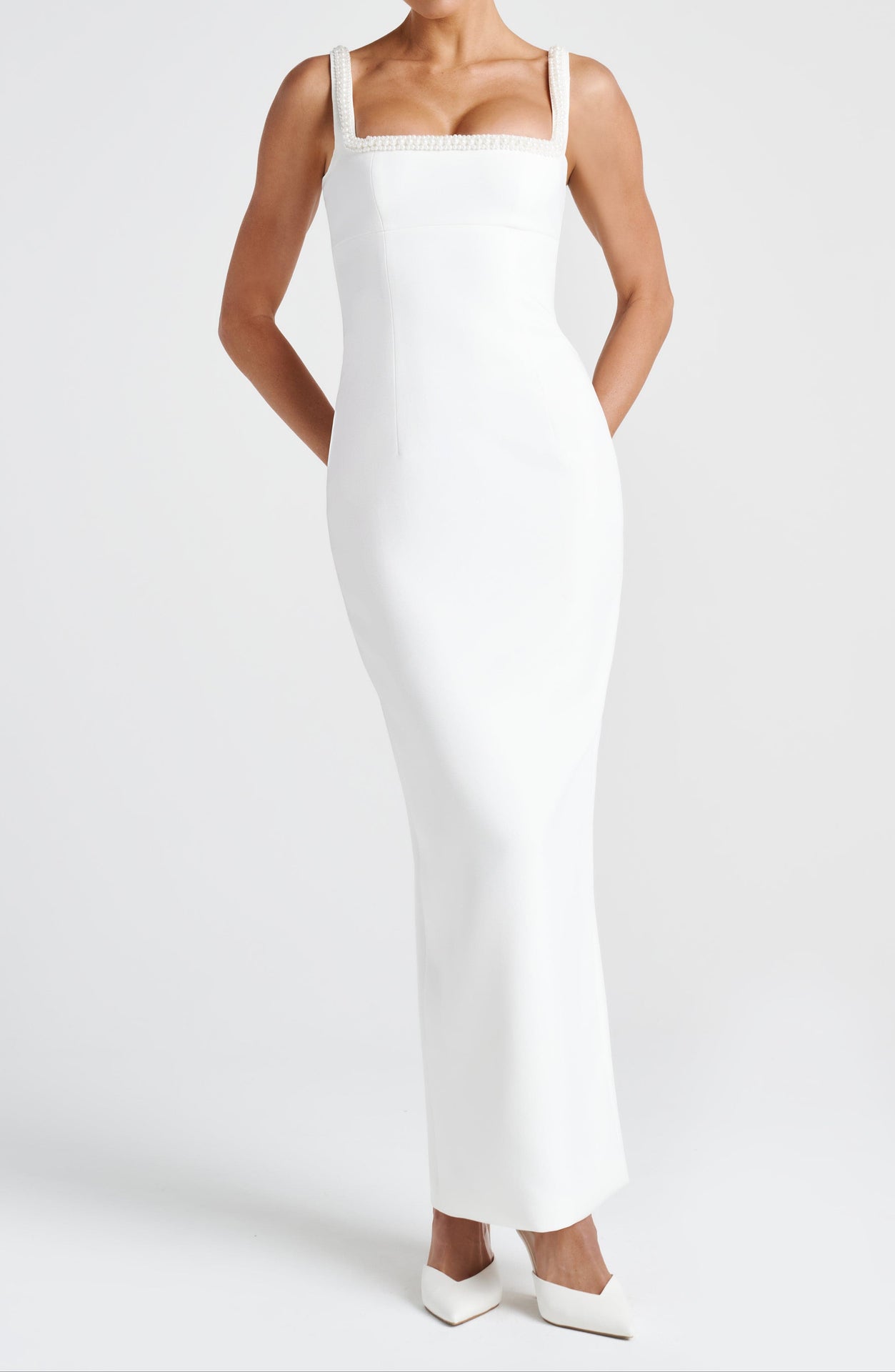 Julieta Midaxi Dress - Ivory