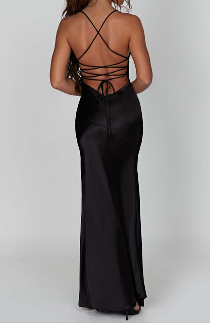 Valentina Maxi Dress - Black
