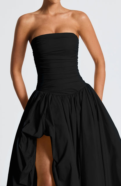 Serafina Maxi Dress - Black