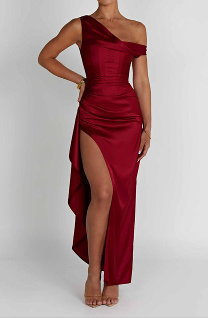 Gabriela Maxi Dress - Wine