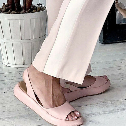 Women's Open Toe Slingback Sandals | Casual
