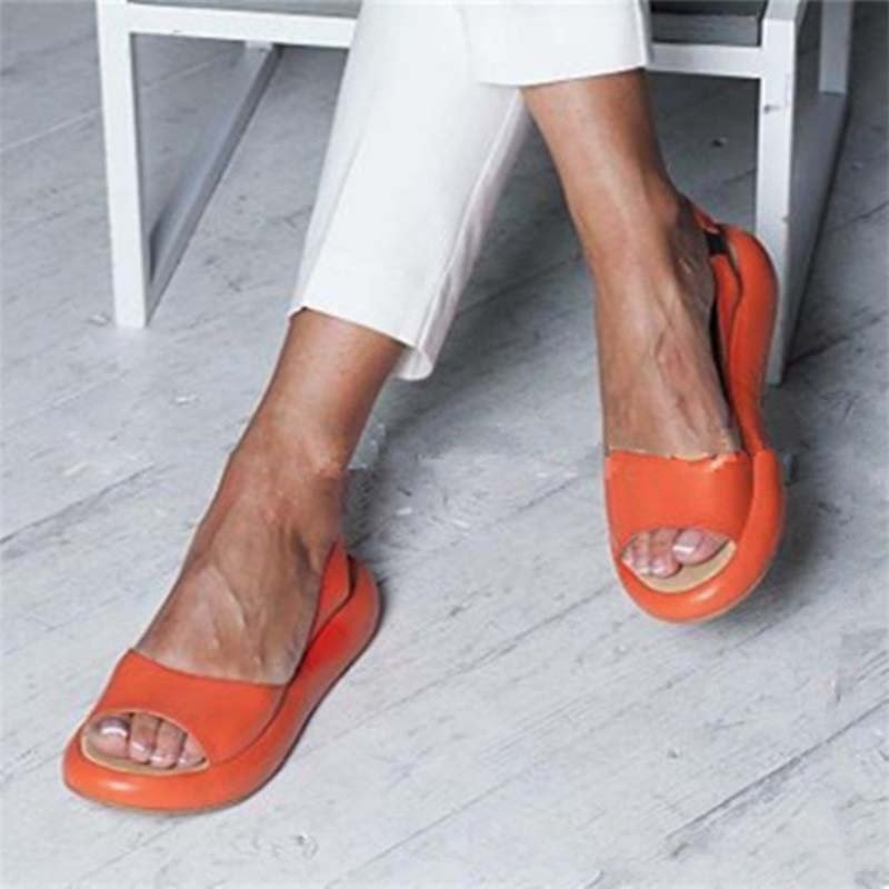 Women's Open Toe Slingback Sandals | Casual