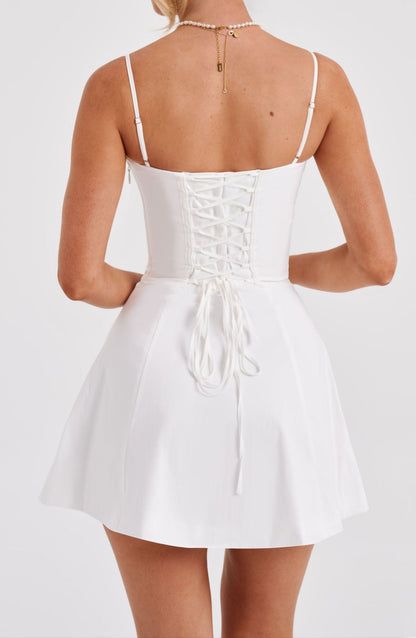 Editta Mini Dress - Ivory