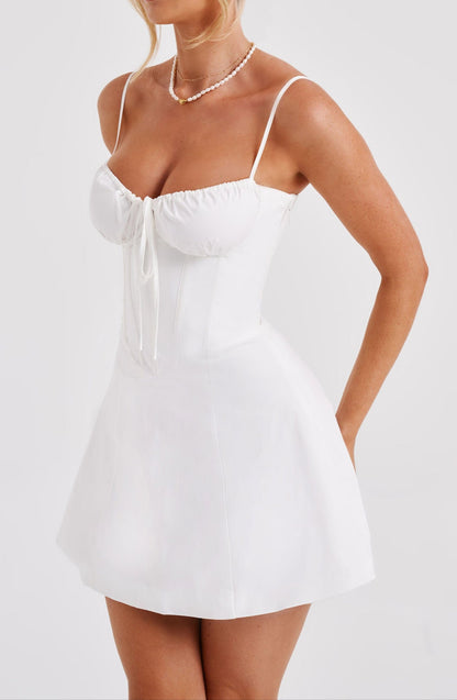 Editta Mini Dress - Ivory