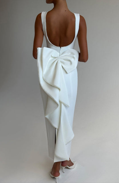 Abril Midaxi Dress - Ivory