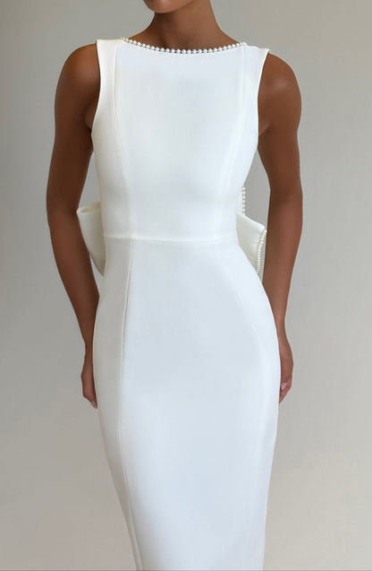 Abril Midaxi Dress - Ivory