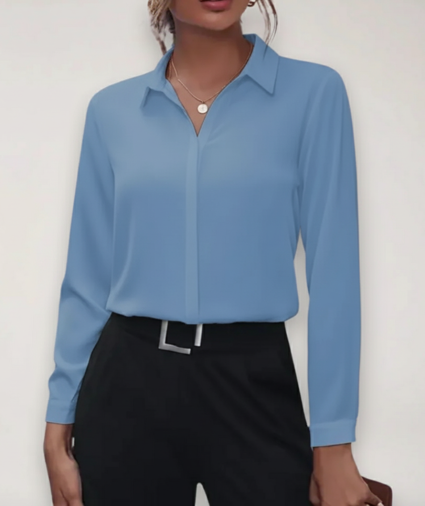 Women's Tailored Blouse | Button-Up