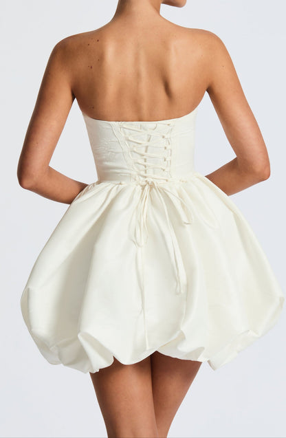 Isabetta Mini Dress - Ivory