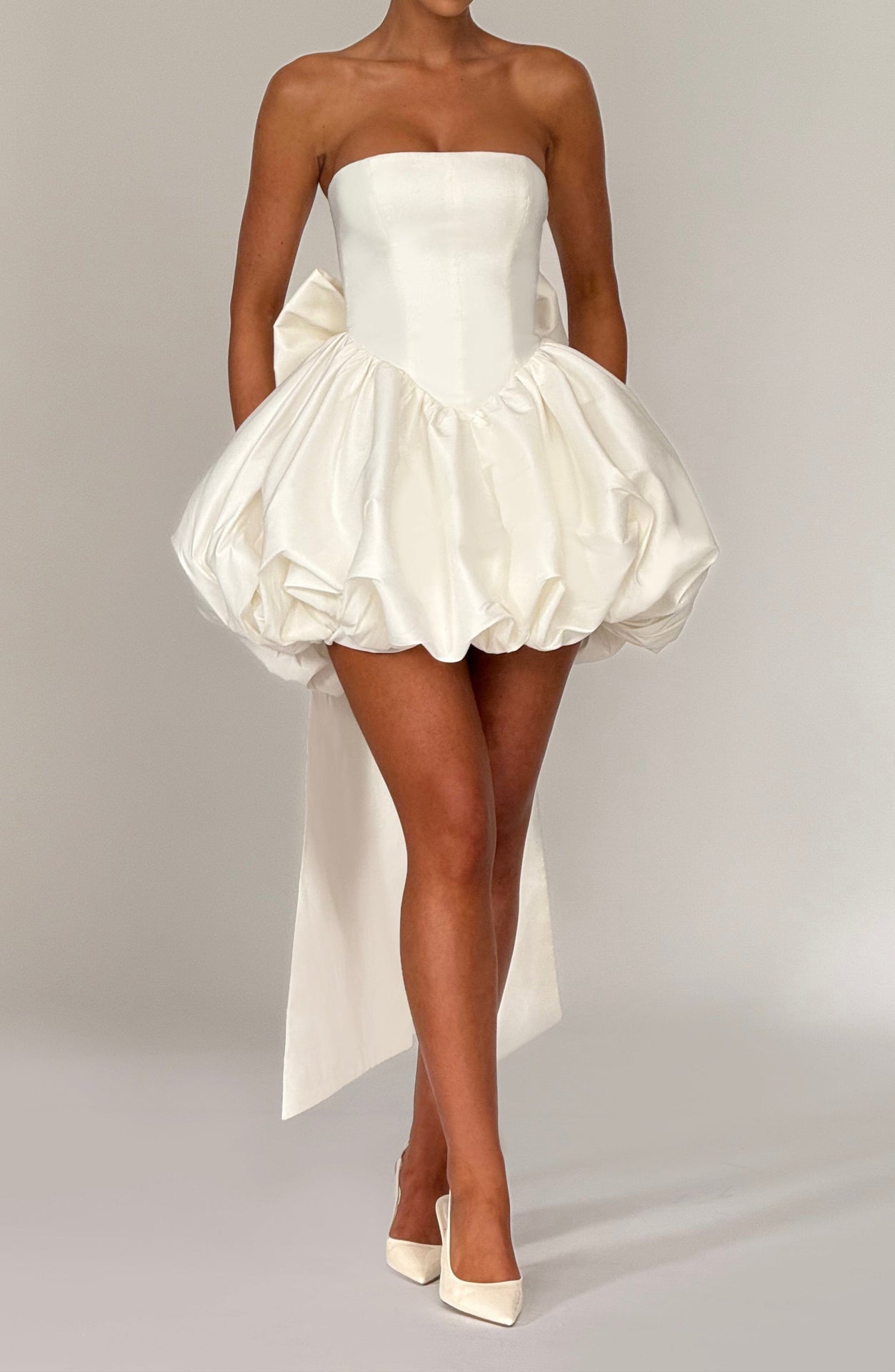 Isabetta Mini Dress - Ivory