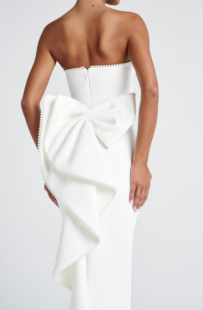 Edetta Maxi Dress - Ivory
