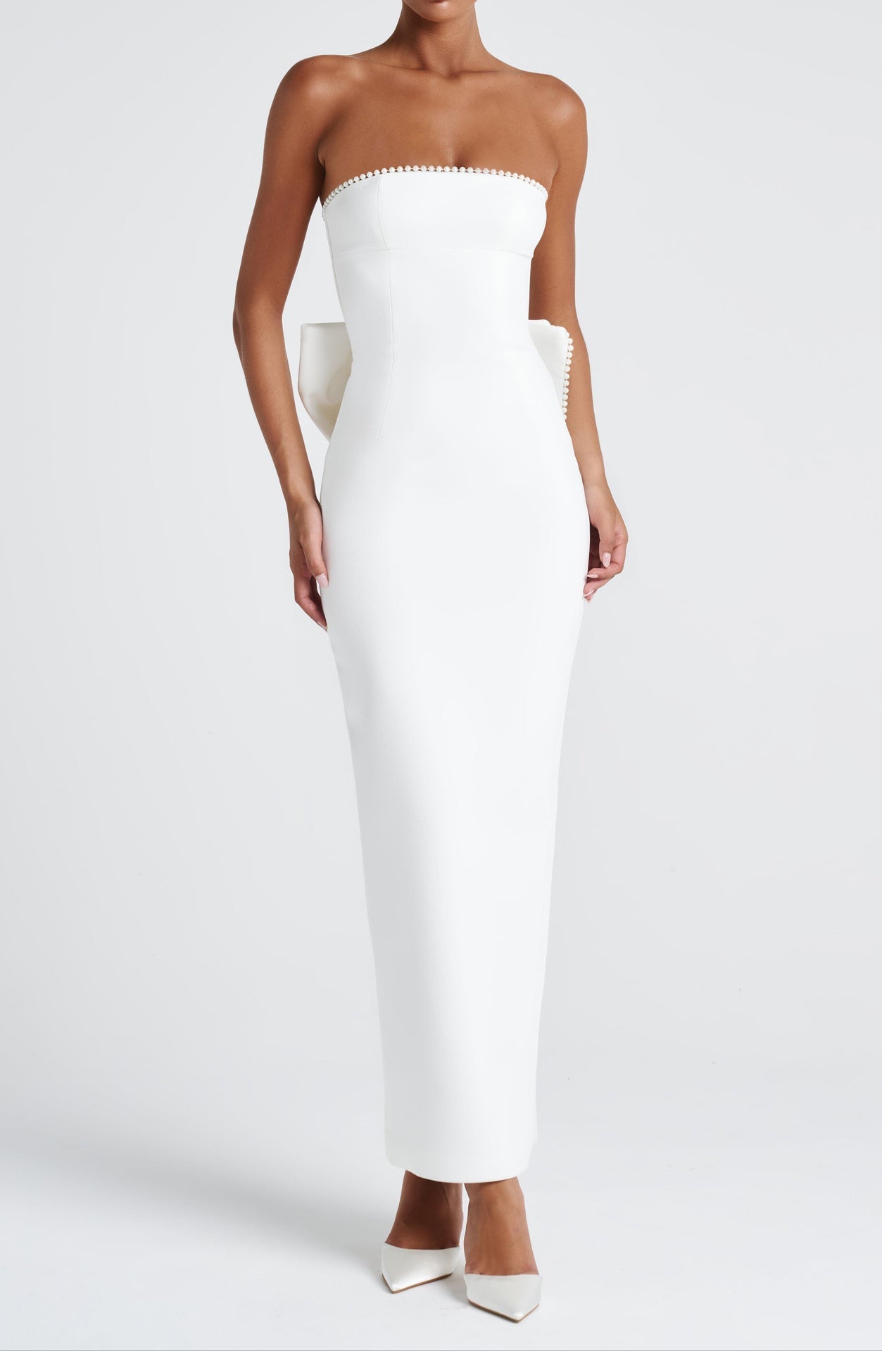 Edetta Maxi Dress - Ivory