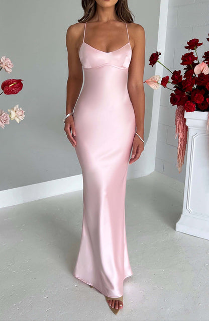 Mia Maxi Dress - Blush