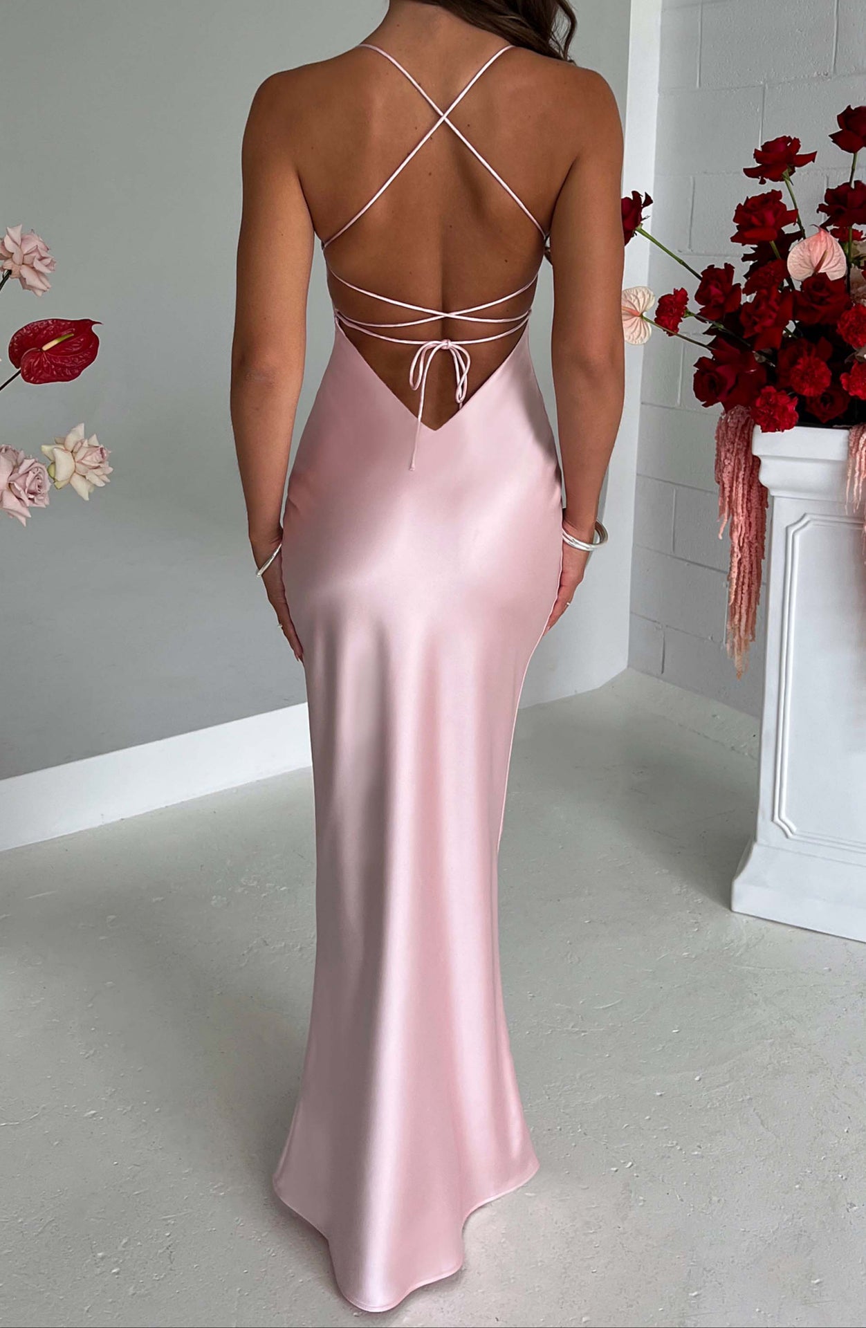 Celinka Maxi Dress - Blush