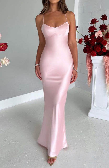 Mia Maxi Dress - Blush