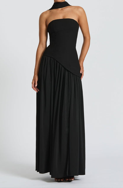 Lia Maxi Dress - Black
