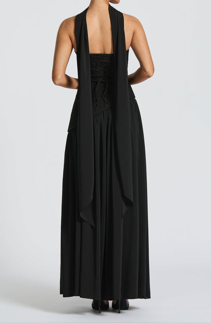 Lia Maxi Dress - Black