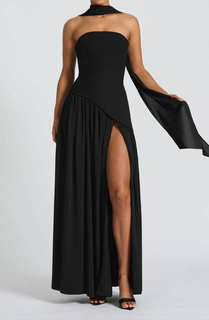 Lia Maxi Dress - Black