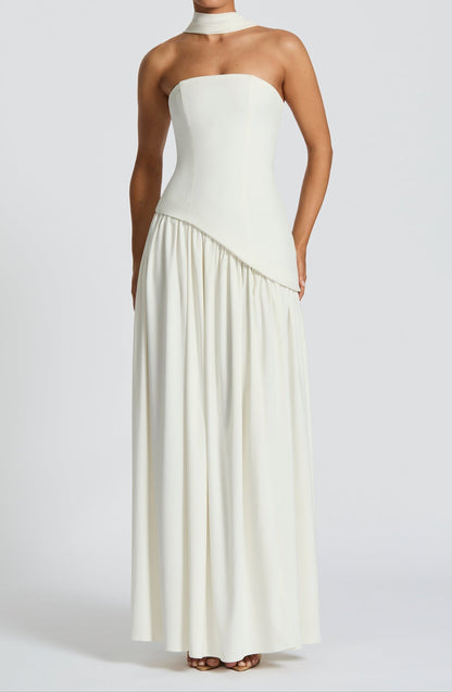 Roseta Maxi Dress - Ivory