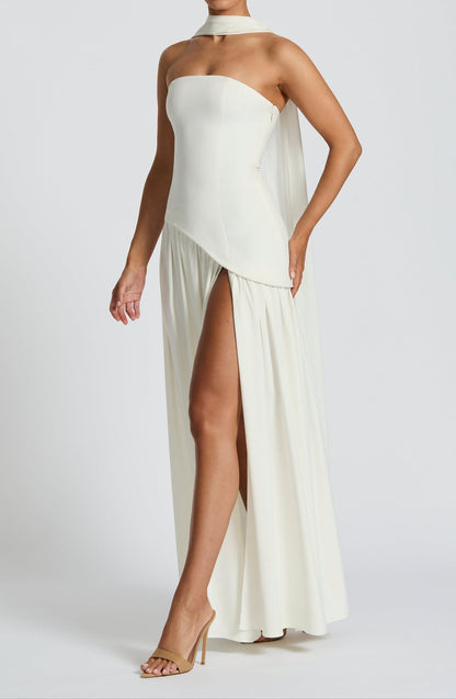 Roseta Maxi Dress - Ivory