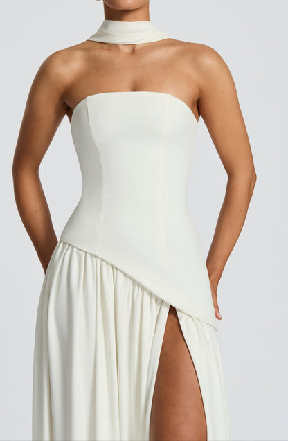 Roseta Maxi Dress - Ivory
