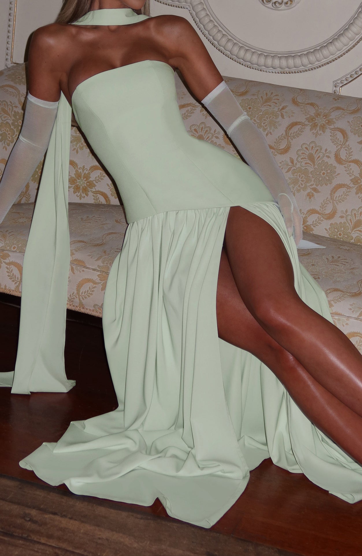 Raimona Maxi Dress - Mint