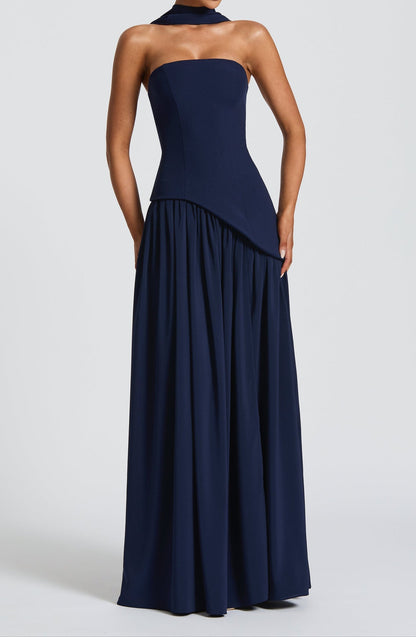 Amalia Maxi Dress - Navy
